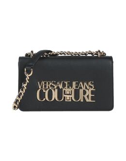 VERSACE JEANS COUTURE: Чёрная сумка 