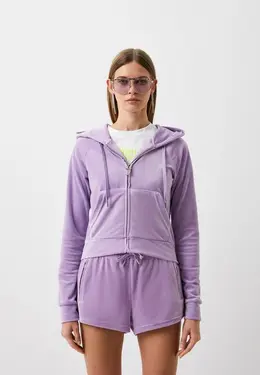 Juicy Couture: Фиолетовая толстовка 