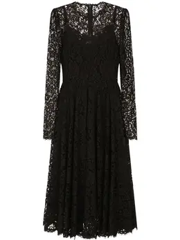 Dolce & Gabbana: Кружевное платье 