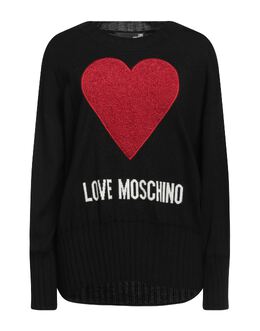 LOVE MOSCHINO: Трикотажный свитер 