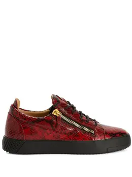 Giuseppe Zanotti: Тёмные кроссовки  Frankie