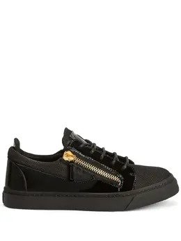 Giuseppe Zanotti: Чёрные кроссовки  Gail
