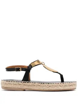 Chloé: Чёрные сандалии 