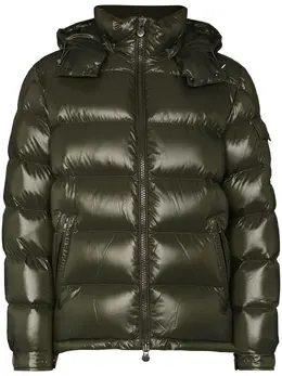 Moncler: Зелёная куртка  Maya