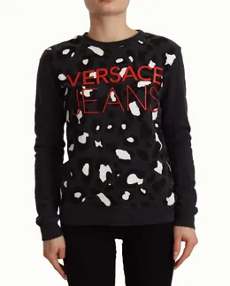 Versace Jeans: Чёрный свитер 