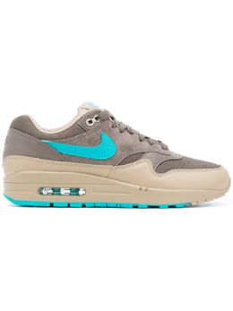 Nike: Коричневые кроссовки Air Max 1 Premium