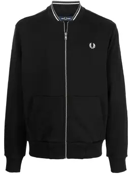 FRED PERRY: Чёрная куртка 