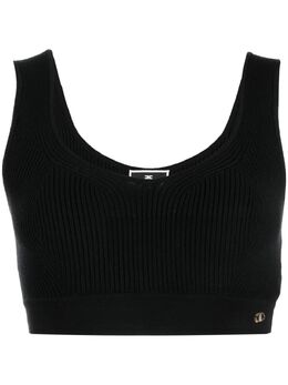 Elisabetta Franchi: Трикотажный топ 