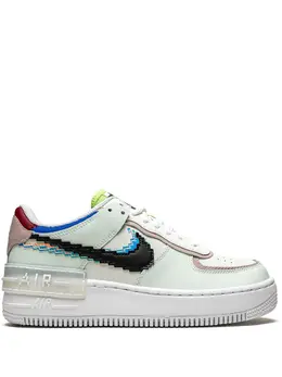 Nike: Зелёные кроссовки  AF1 Shadow SE