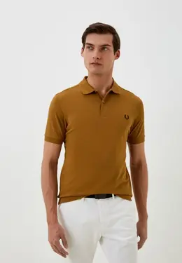 Fred Perry: Коричневое поло