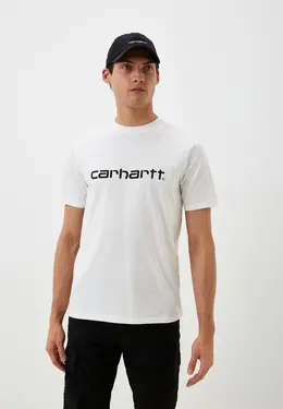 Carhartt WIP: Белая футболка 