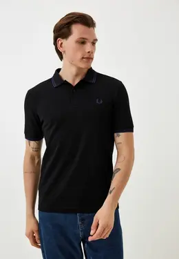 Fred Perry: Чёрное поло