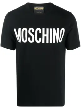 Moschino: Футболка с принтом 