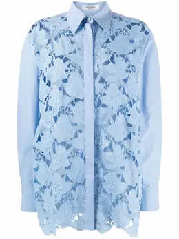 Valentino: Кружевная рубашка 