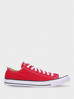 CONVERSE: Красные кеды  Chuck Taylor All Star Ox