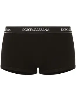 Dolce & Gabbana: Чёрные шорты 