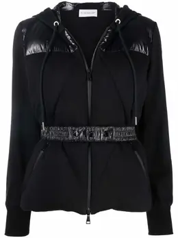 Moncler: Чёрная толстовка 