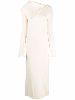 Jil Sander: Платье с длинным рукавом 
