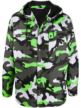 Valentino: Куртка с принтом 