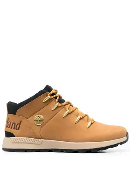 Timberland: Коричневые ботинки 