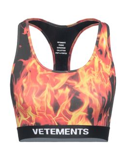 VETEMENTS: Топ с принтом 