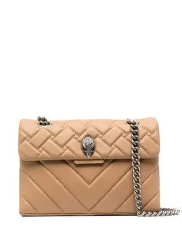 Kurt Geiger London: Серебристая сумка 