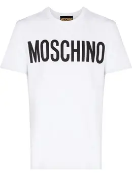 Moschino: Футболка с принтом 