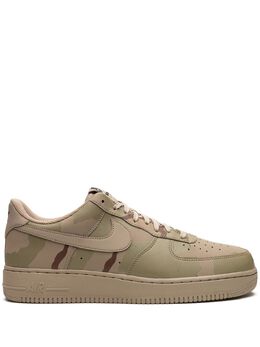 Nike: Коричневые кроссовки Air Force 1