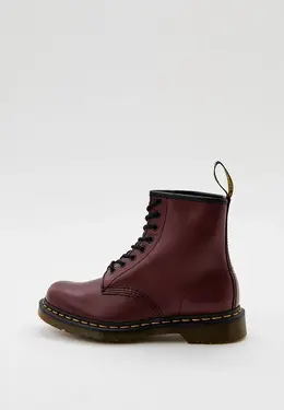 Dr. Martens: Бордовые ботинки