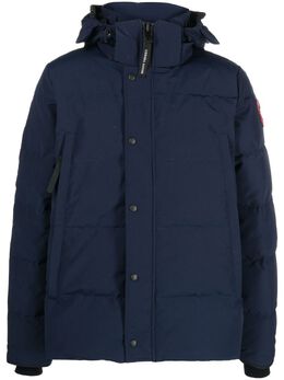 Canada Goose: Синий пуховик  Wyndham