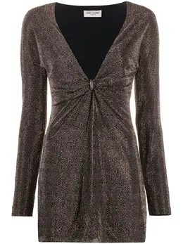 Saint Laurent: Короткое платье 
