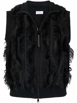 Brunello Cucinelli: Чёрный жилет 