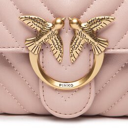 Pinko: Розовая сумка Love Wallet