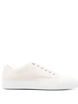 Lanvin: Белые кроссовки  DBB1