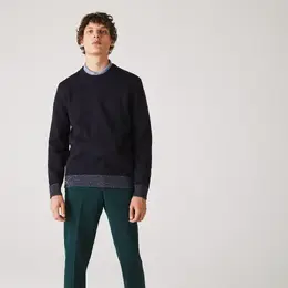 Lacoste: Синий свитер 