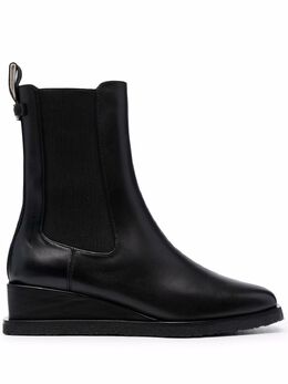 Salvatore Ferragamo: Чёрные ботинки 