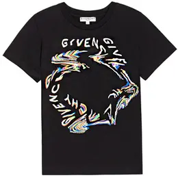 Givenchy Kids: Футболка с принтом