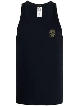 Versace: Майка с принтом 