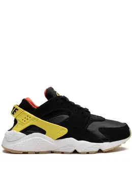 Nike: Чёрные кроссовки  Air Huarache