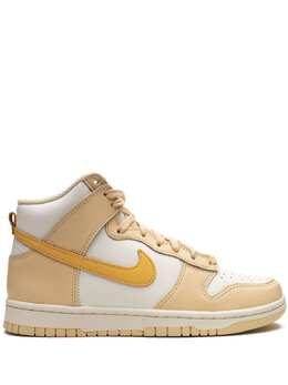 Nike: Белые кроссовки  Dunk High
