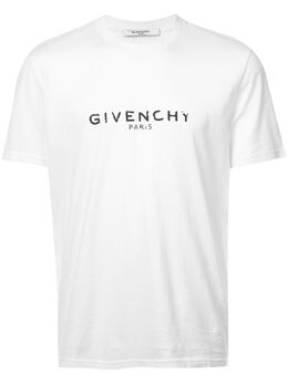 Givenchy: Тёмная футболка 