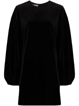 Valentino: Бархатное платье 