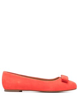 Salvatore Ferragamo: Красные балетки 