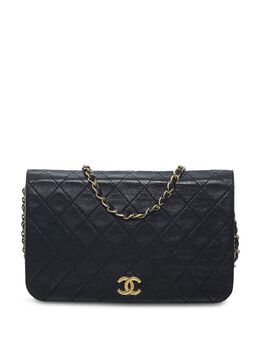 Chanel Pre-Owned: Чёрная сумка 