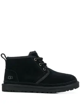UGG: Чёрные ботинки 