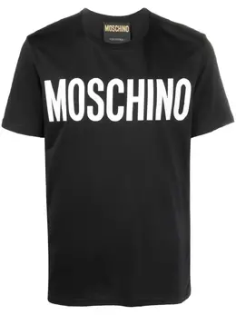 Moschino: Хлопковая футболка 