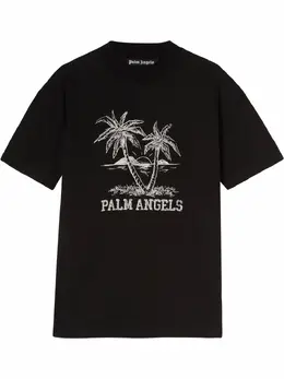 Palm Angels: Футболка с принтом