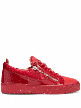 Giuseppe Zanotti: Красные кроссовки  Frankie