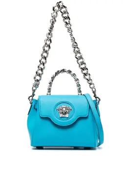 Versace: Голубая сумка  La Medusa