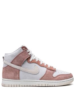 Nike: Белые кроссовки  Dunk High
